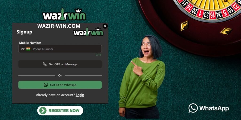 Wazirwin sign up